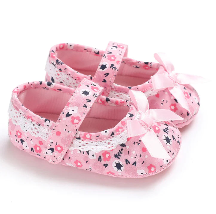 Soft-Step Princess Baby Shoes