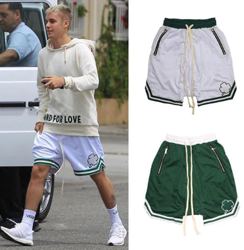 Sporty Mesh Basketball Shorts