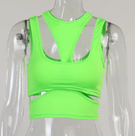 Chic Sleeveless Yoga Sport Top