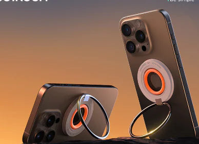 ZincFlex Magnetic Phone Holder with Soft Silicone Ring