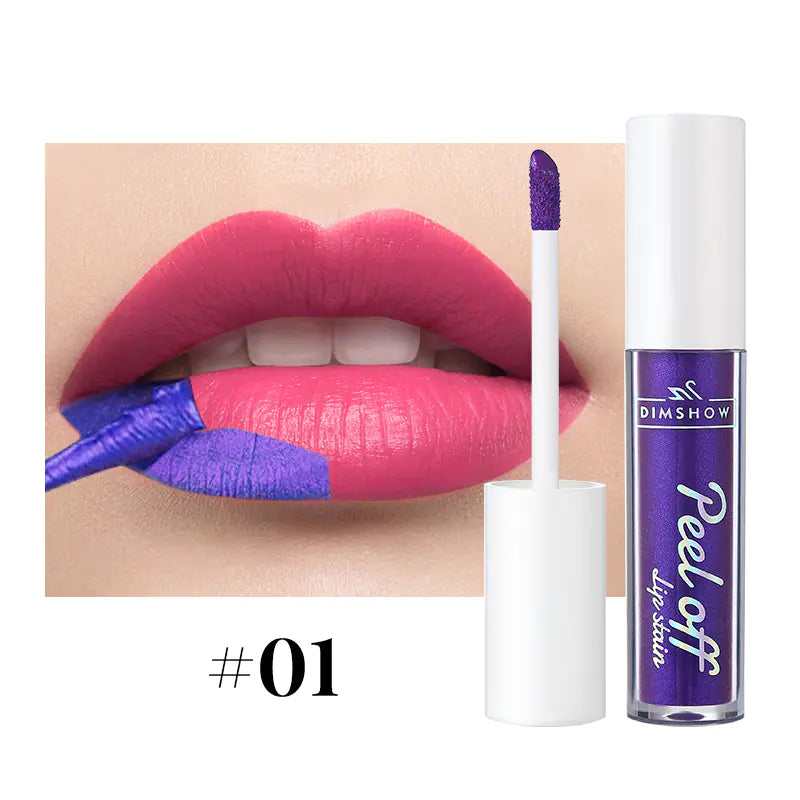 6 Shade Velvet Kiss Peel Off Gloss