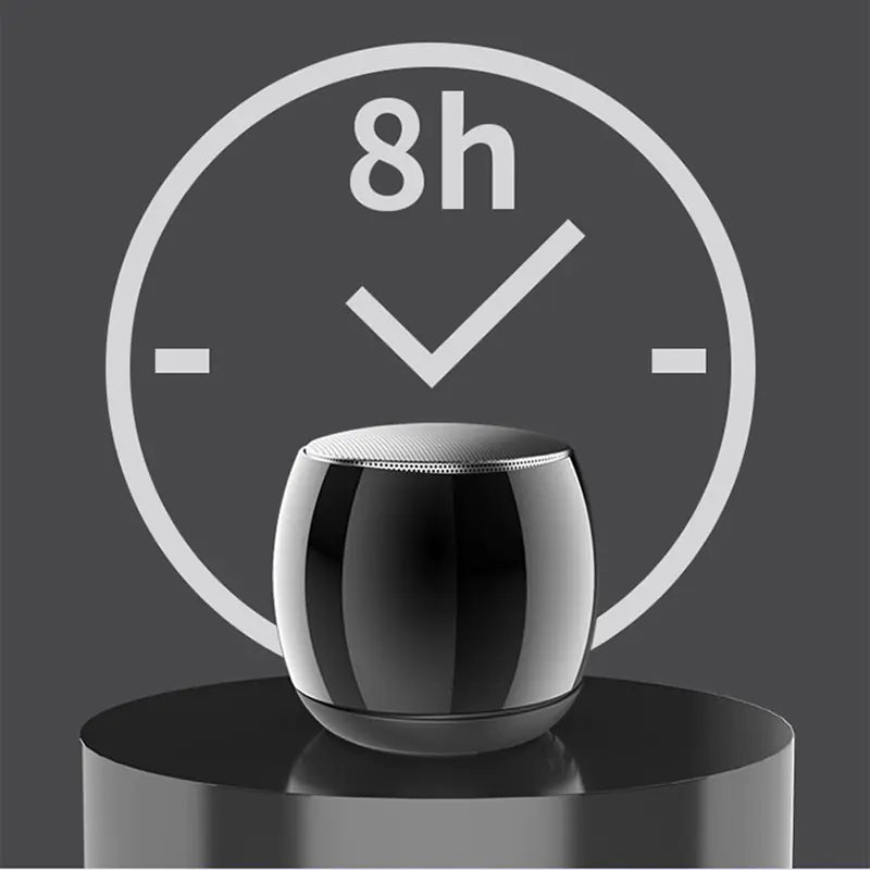 Compact Metal Bluetooth 5.0 Speaker
