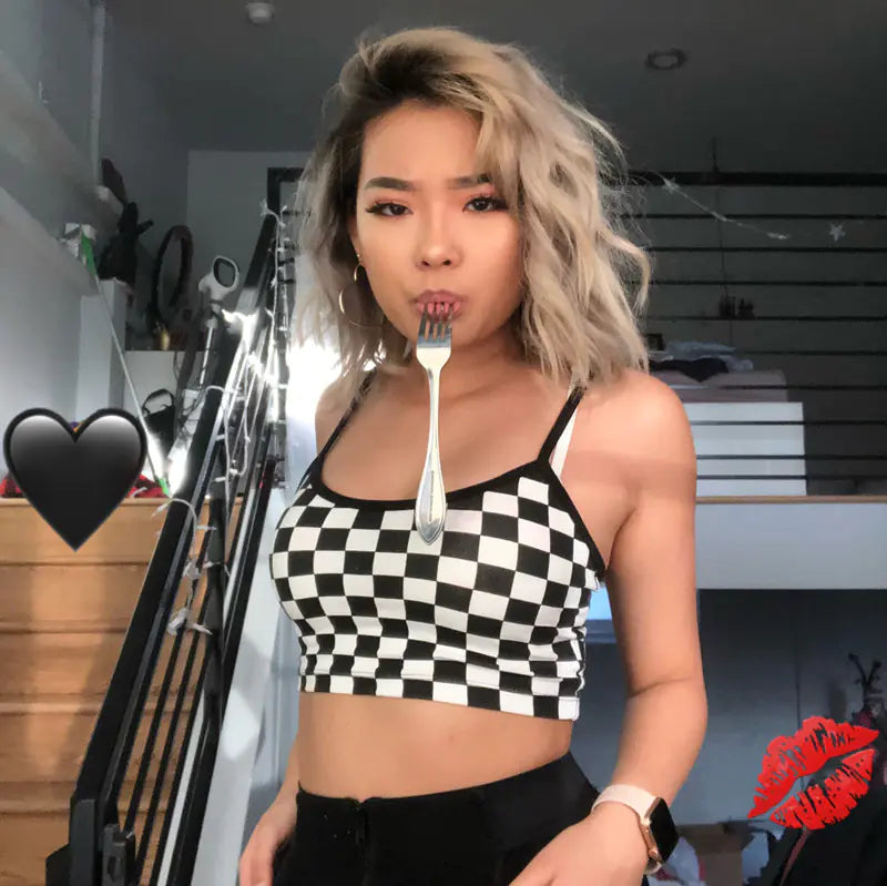 Chic Plaid Camisole