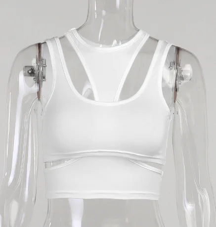 Chic Sleeveless Yoga Sport Top