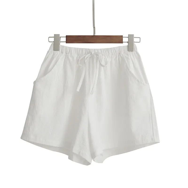 Women's Cotton-Linen Summer Ease Shorts