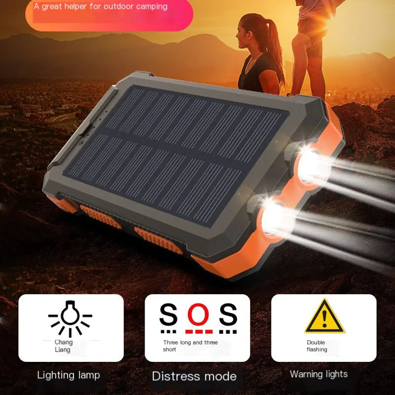 EcoCharge Solar Compass Bank 20000mAh