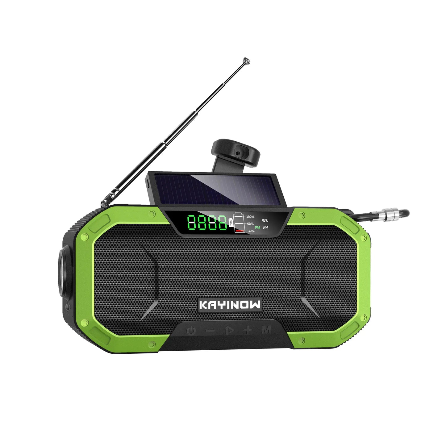 SolarBoost 5000mAh Emergency Radio