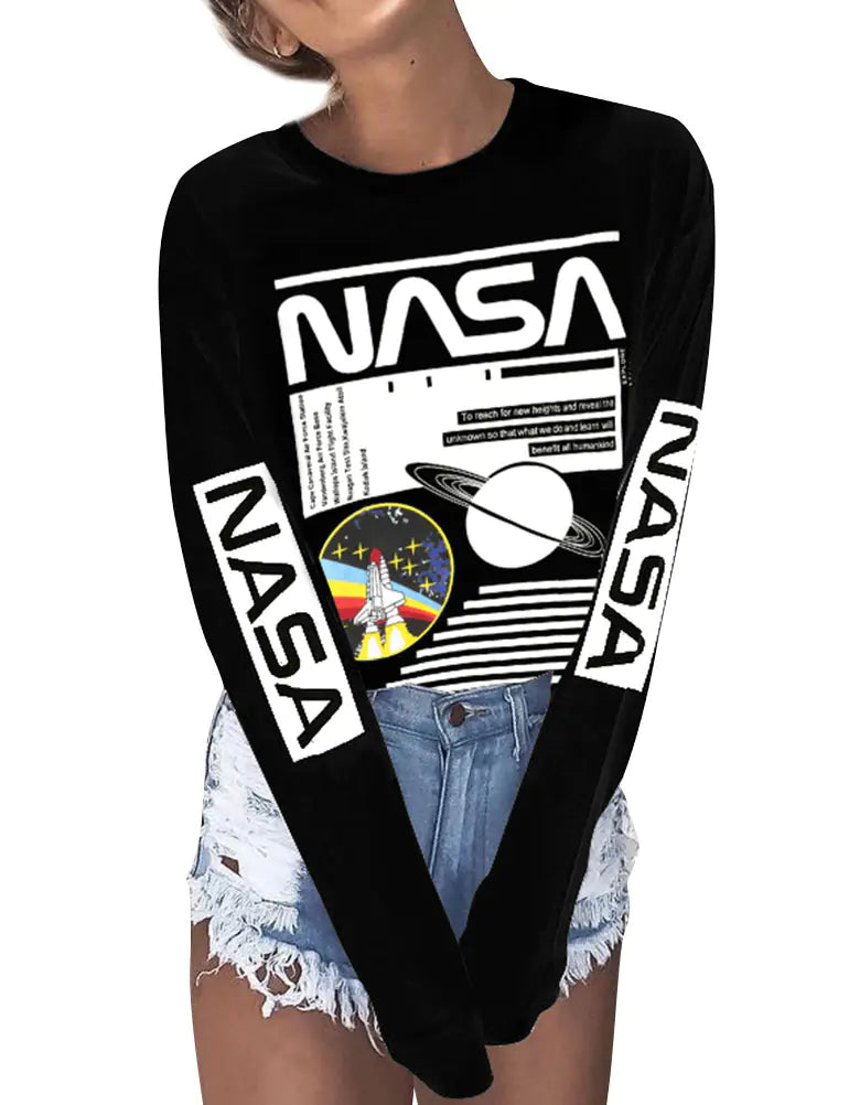 Cosmic Cotton Long-Sleeve Tee