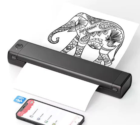 Compact Mobile A4 Thermal Printer