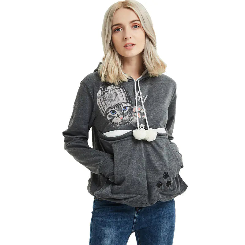 Ladies' Cozy Pocket Hoodie
