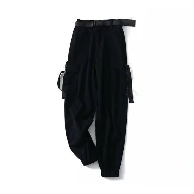 Chic Women's Belted Cargo Pants