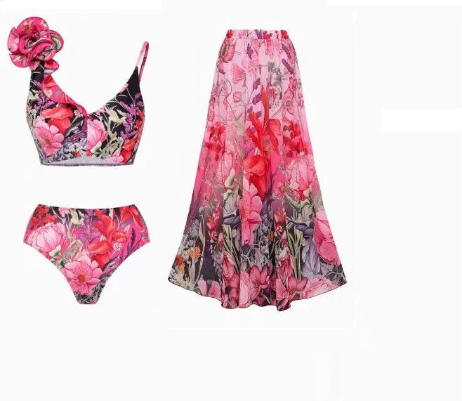 Seaside Skirted Swim Set