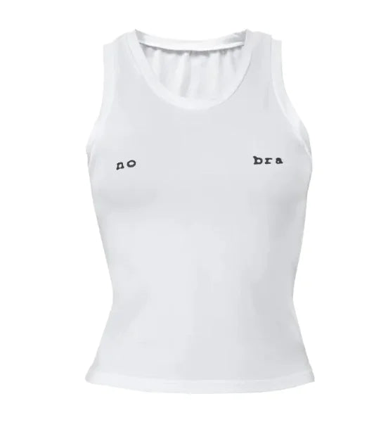 Alphabet Edge Crop Tank