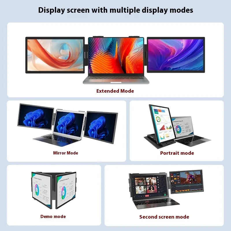 Twin Display Mobile Monitor