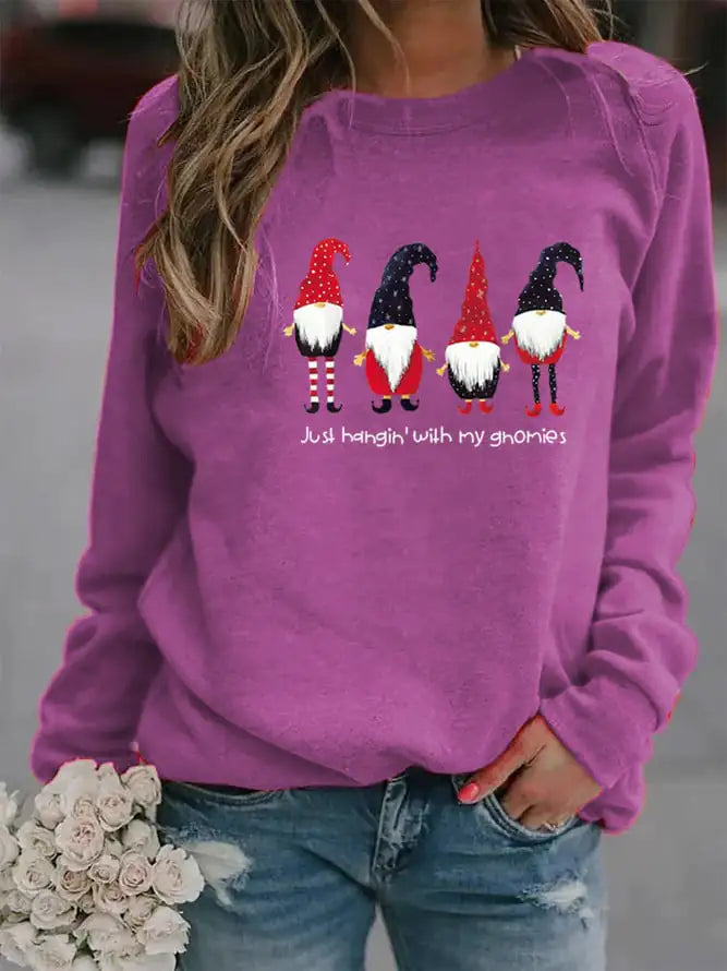Alphabet Crew Pullover