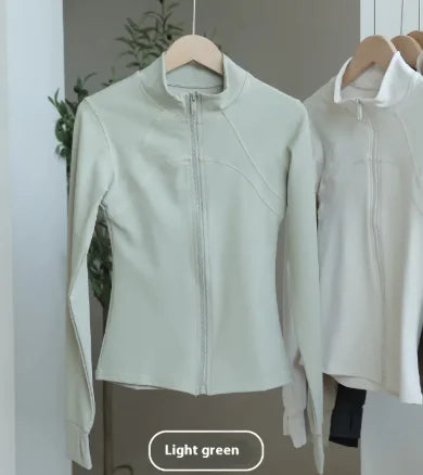 Athletic Zip Collar Top