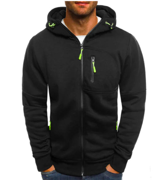 Men's V-Neck Hoodie