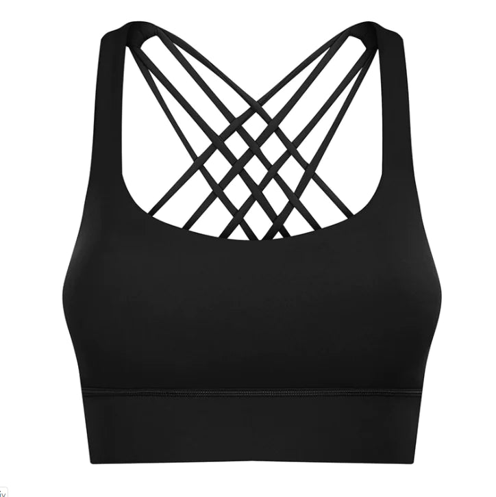 2020 Cross-Back Reversible Sports Bra