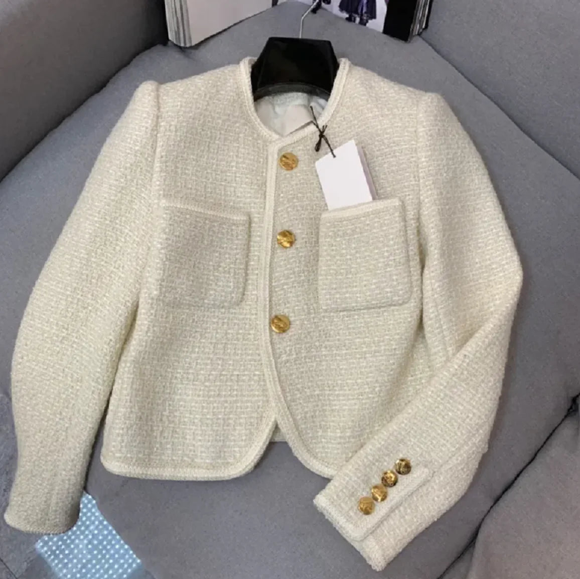 Women's Vintage Knit Crop Top
