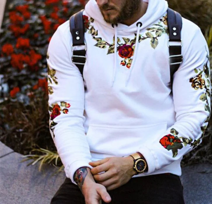 Men's Modern Hooded Pullover