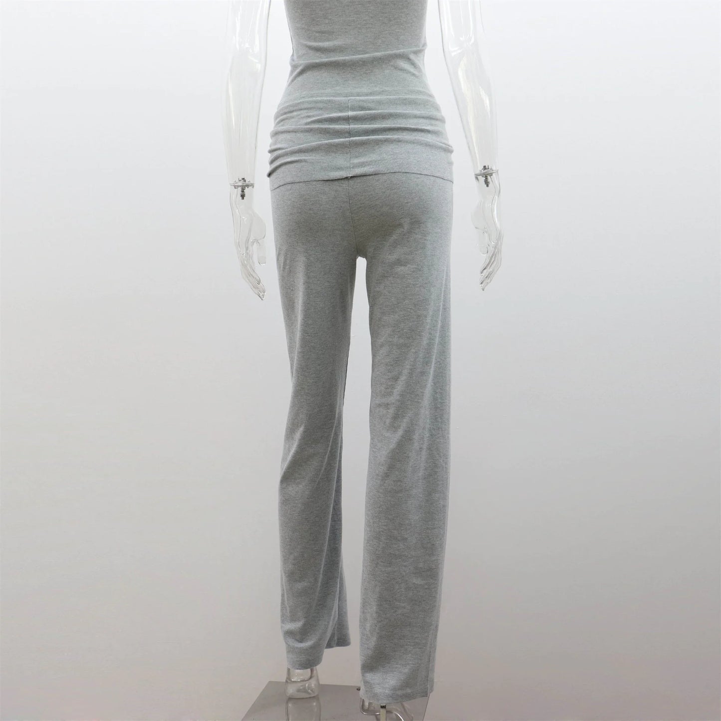 Chic Slim-Fit Top & Pants Ensemble