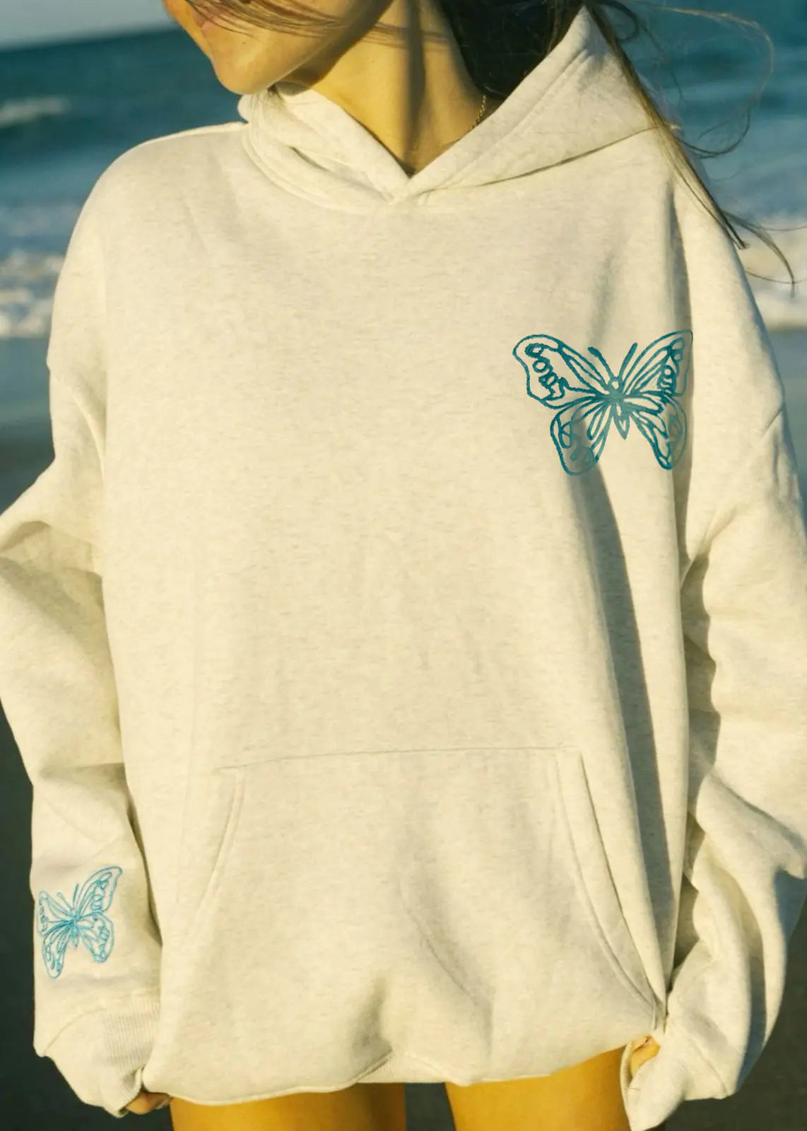 Embroidered Cozy Sweater