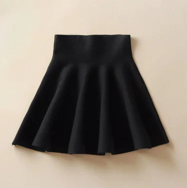 Chic Knitted Midi Skirt