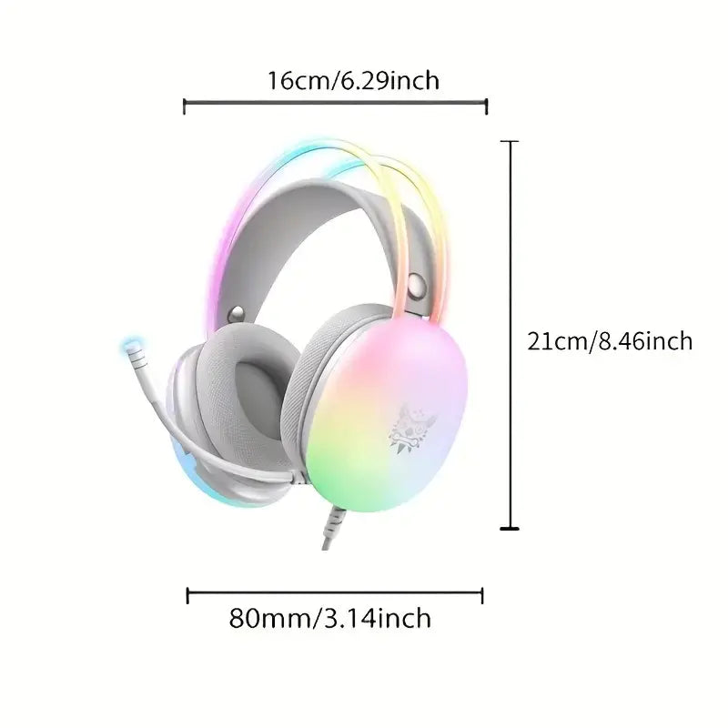 RGB GamerPro Wired Headset with Surround Sound