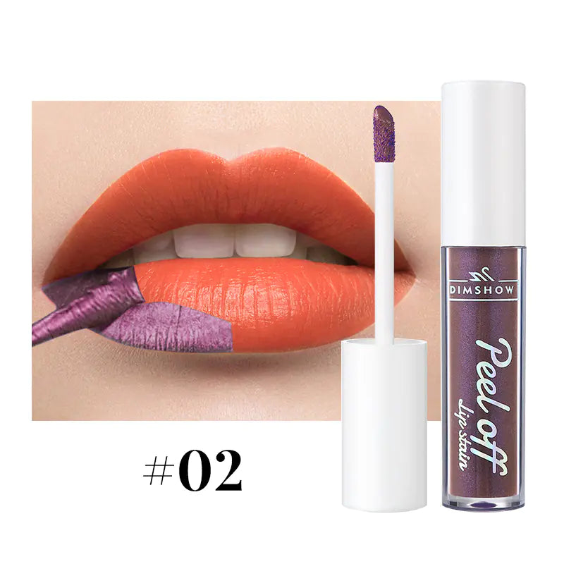 6 Shade Velvet Kiss Peel Off Gloss