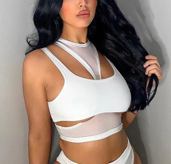 Chic Sleeveless Yoga Sport Top