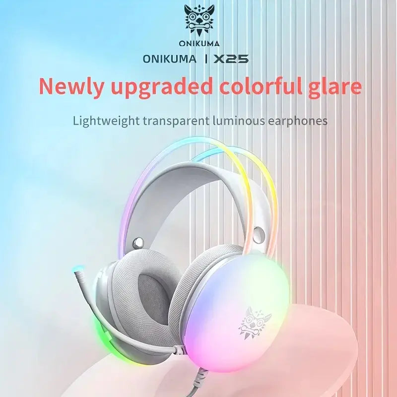RGB GamerPro Wired Headset with Surround Sound