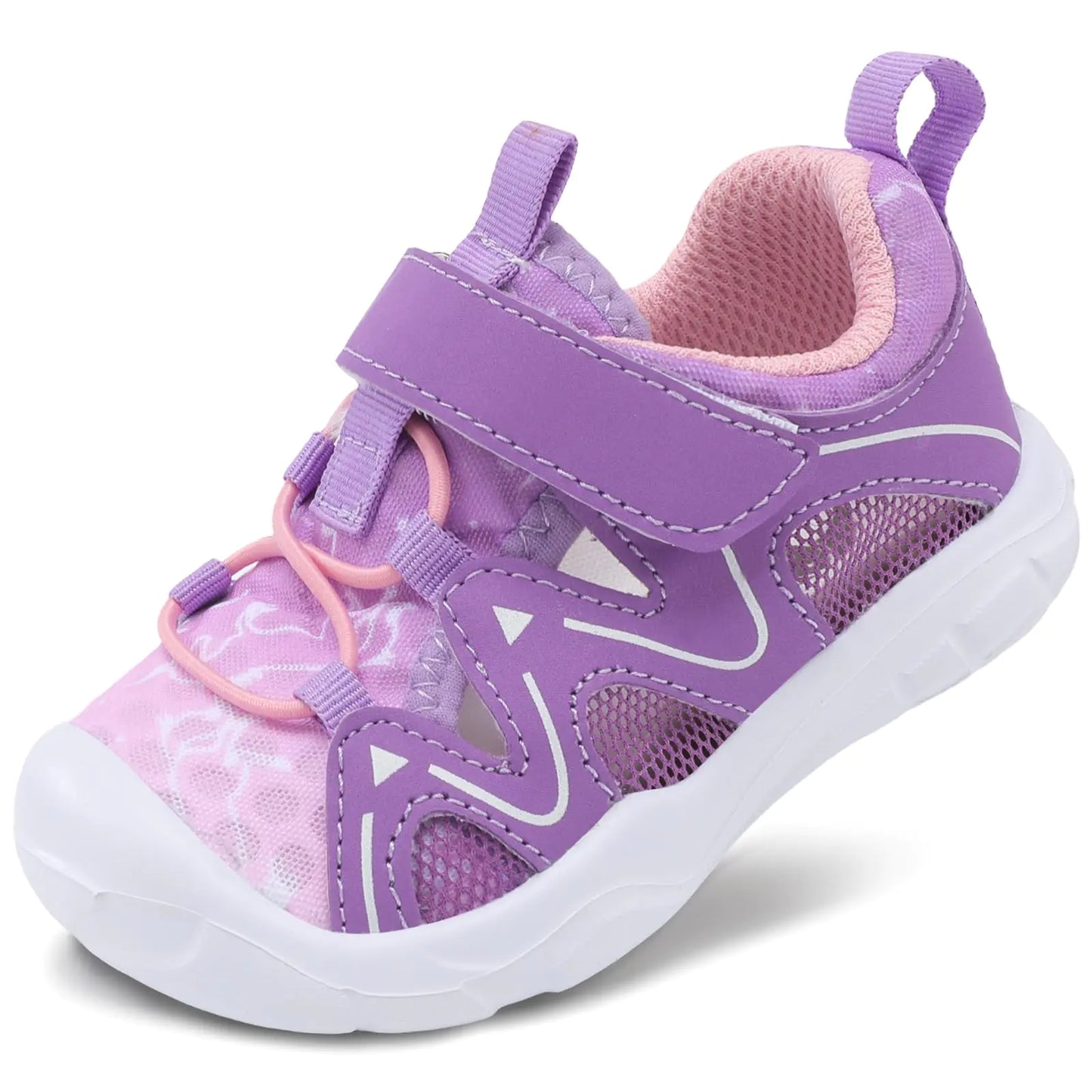 FEETCITY Kids Breathable Sneakers - Purple
