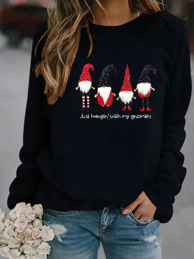Alphabet Crew Pullover