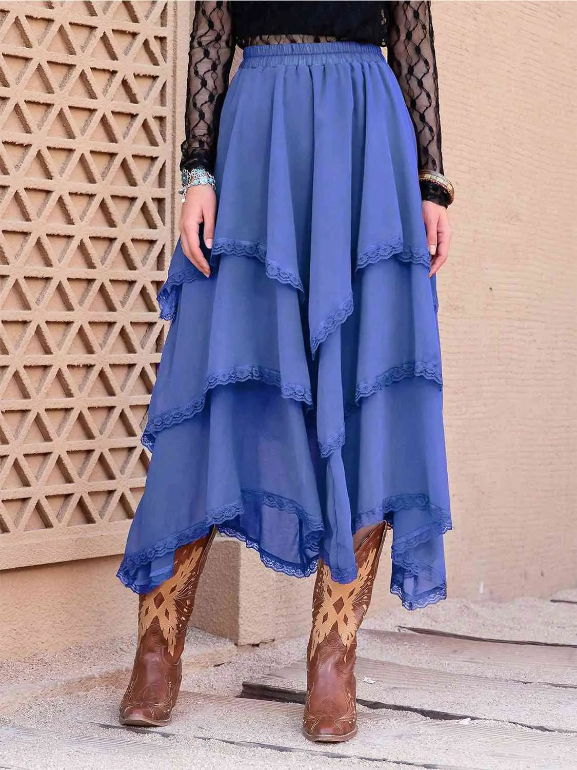 Elegant Dream Midi Skirt