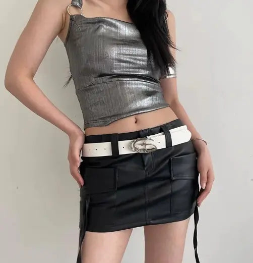 Chic Black Jean Belt
