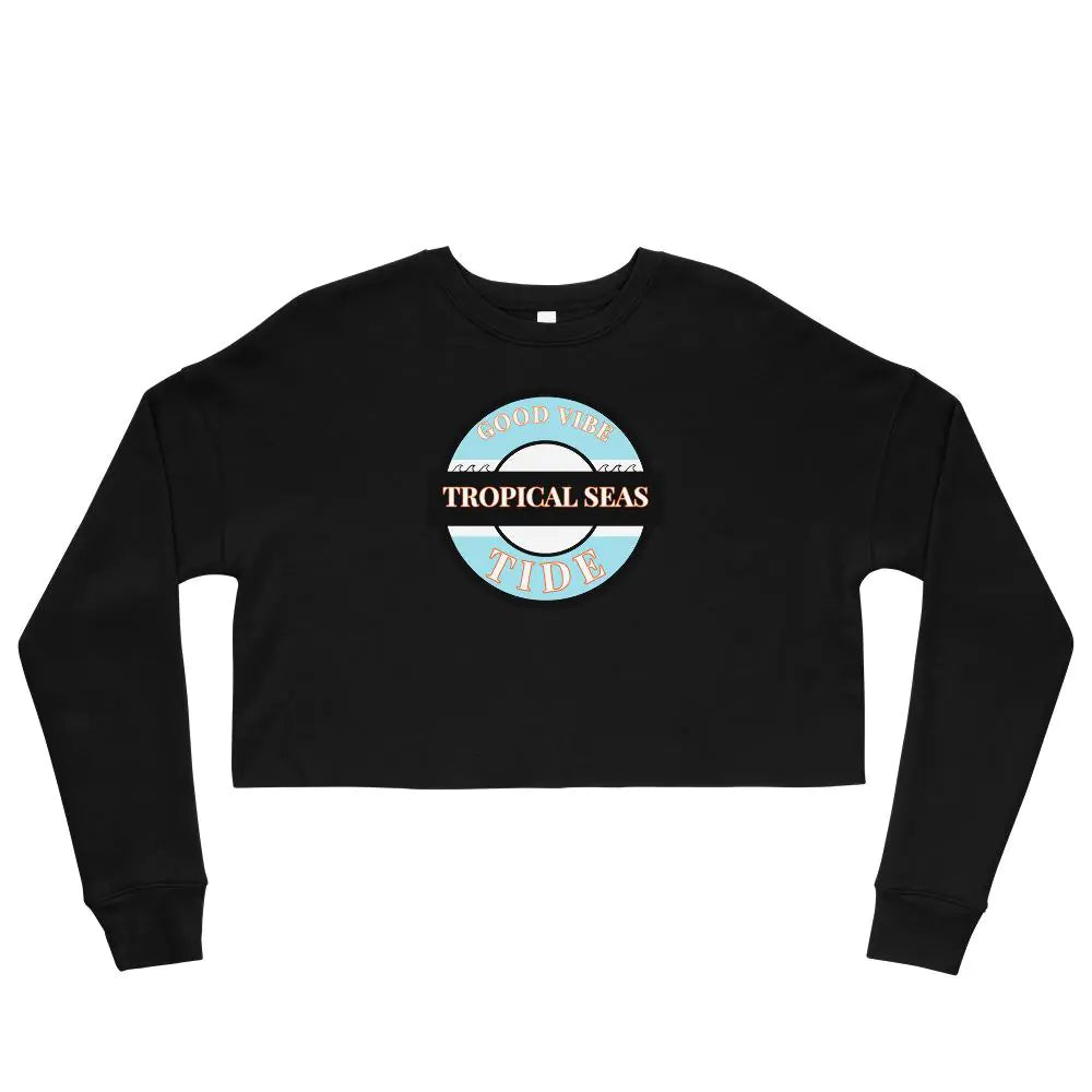 Tropical Breeze Ladies' Crop Sweatshirt