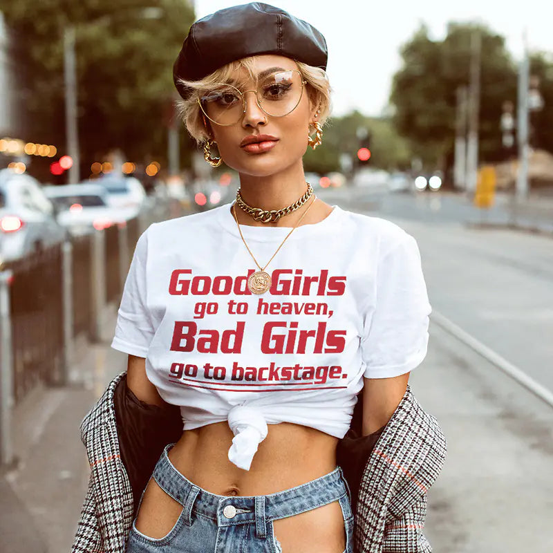 2020 Spring Chic Letter Print Tee