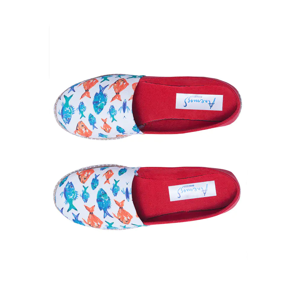 Aegean Breeze Linen Women's Shoes