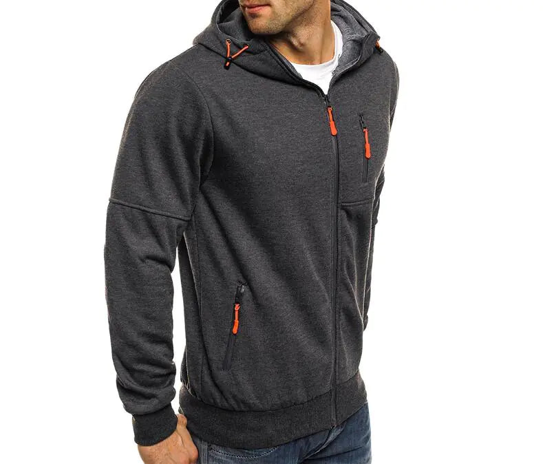 Men's V-Neck Hoodie