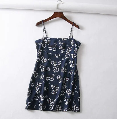 Summer Chic Floral Strapless Dress
