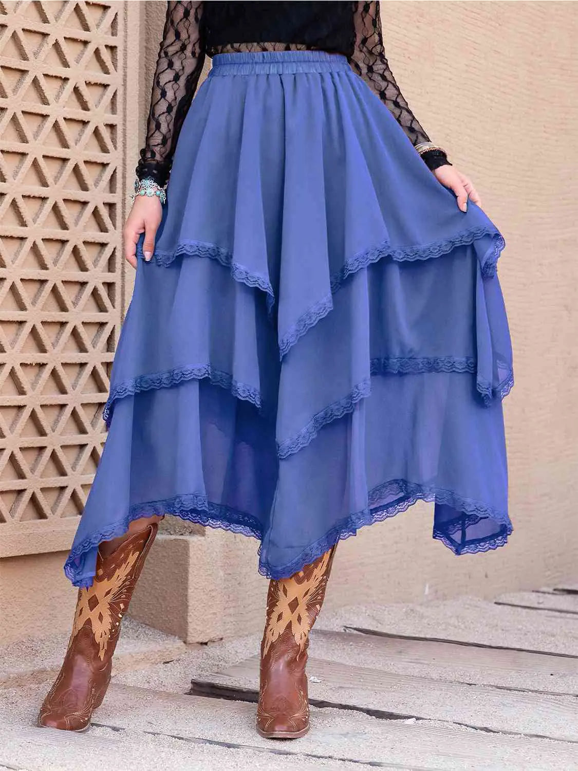 Elegant Dream Midi Skirt