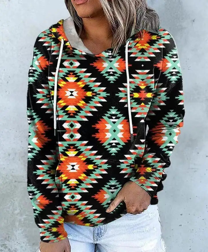 Ladies' Burst Design Pullover