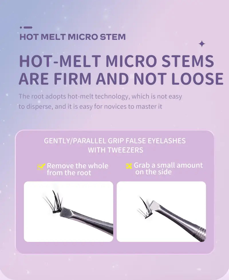 Anime-Inspired Natural Lash Clusters