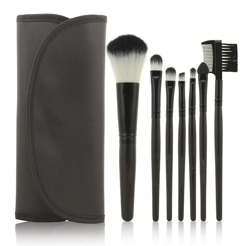 7-Piece Premium Makeup Brush Kit