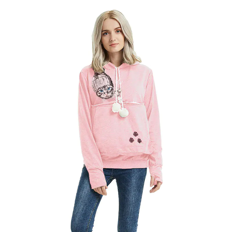 Ladies' Cozy Pocket Hoodie