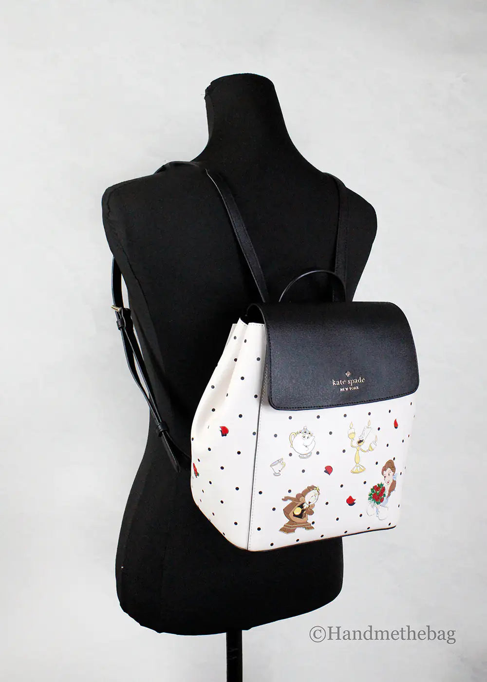 Kate Spade X Disney Beauty and the Beast Medium Backpack