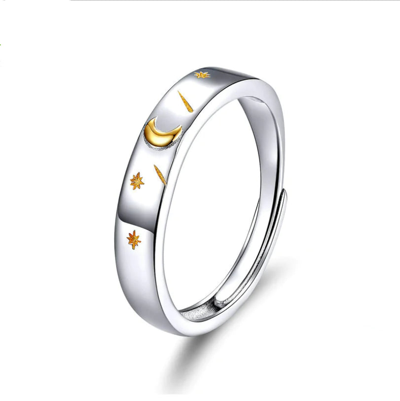 Celestial Charm Platinum Ring