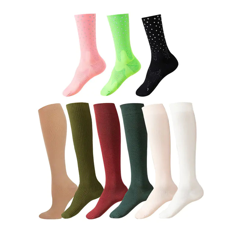 Chic Compression Fashion Socks for Women