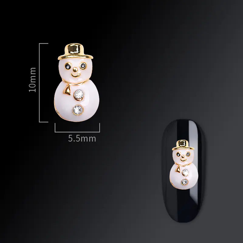 Frosty Flakes Nail Art Charms