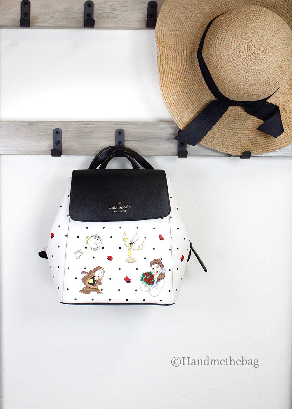 Kate Spade X Disney Beauty and the Beast Medium Backpack